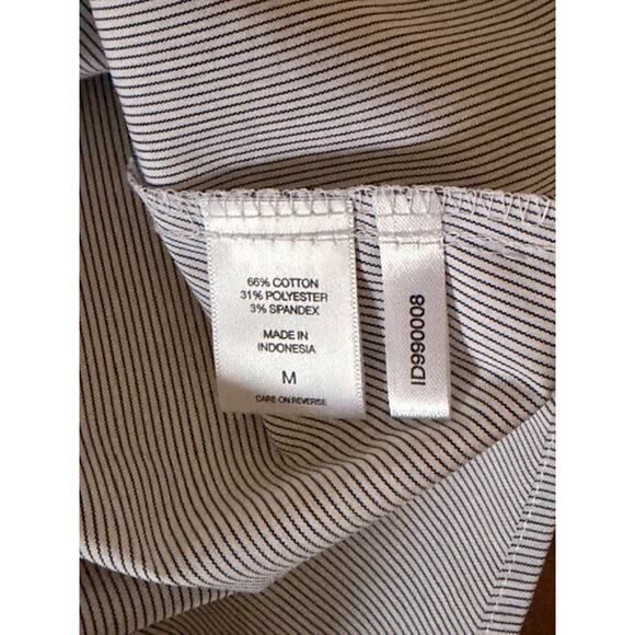 New York & Company Striped Button-Down Shirt – Size Medium NWT - Picture 6 of 8